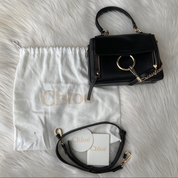 mini faye day leather crossbody bag